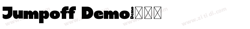 Jumpoff Demo字体转换